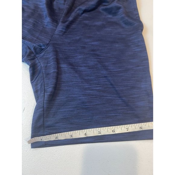 Head Mens Athletic Shorts HEB191SH09 Running Jogging Mid Rise Blue Size Medium - Picture 7 of 10